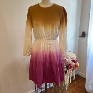 Ombré gradient day dress